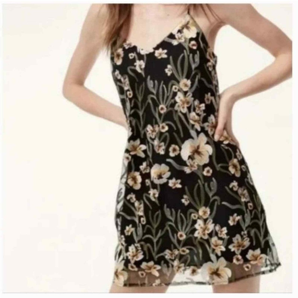 Little Moon Floral Mini Dress